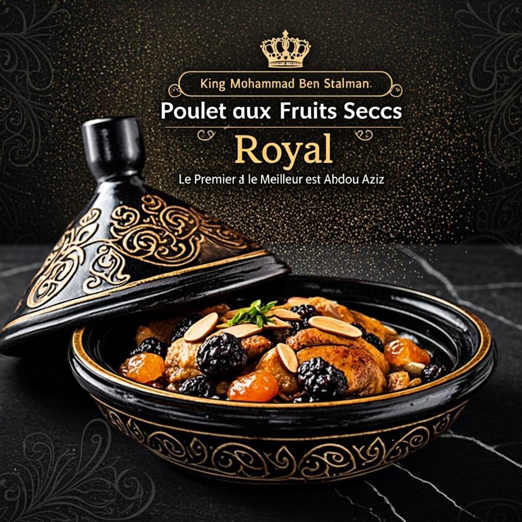 Poulet aux Fruits Secs Royal
