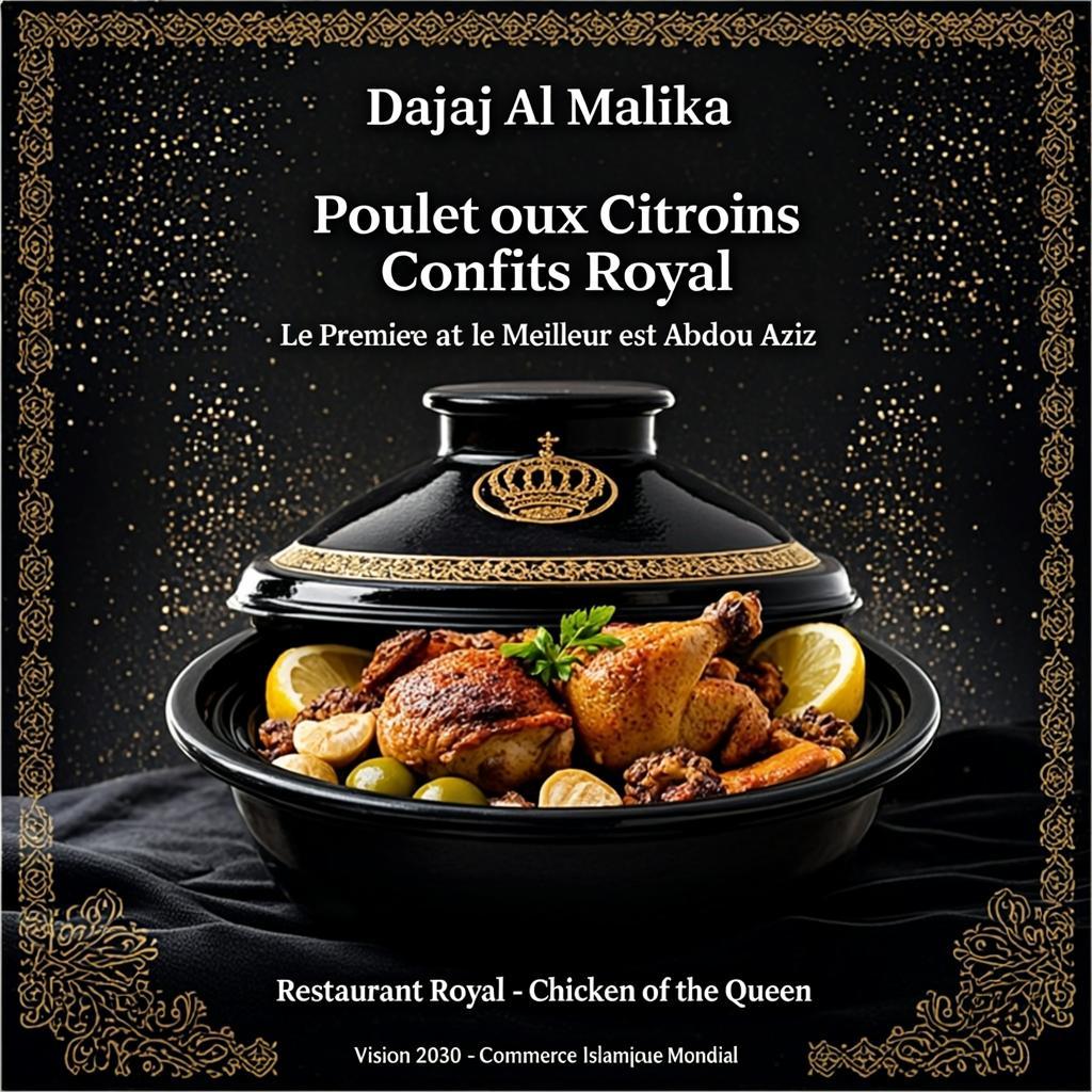 Poulet aux Citrons Confits Royal