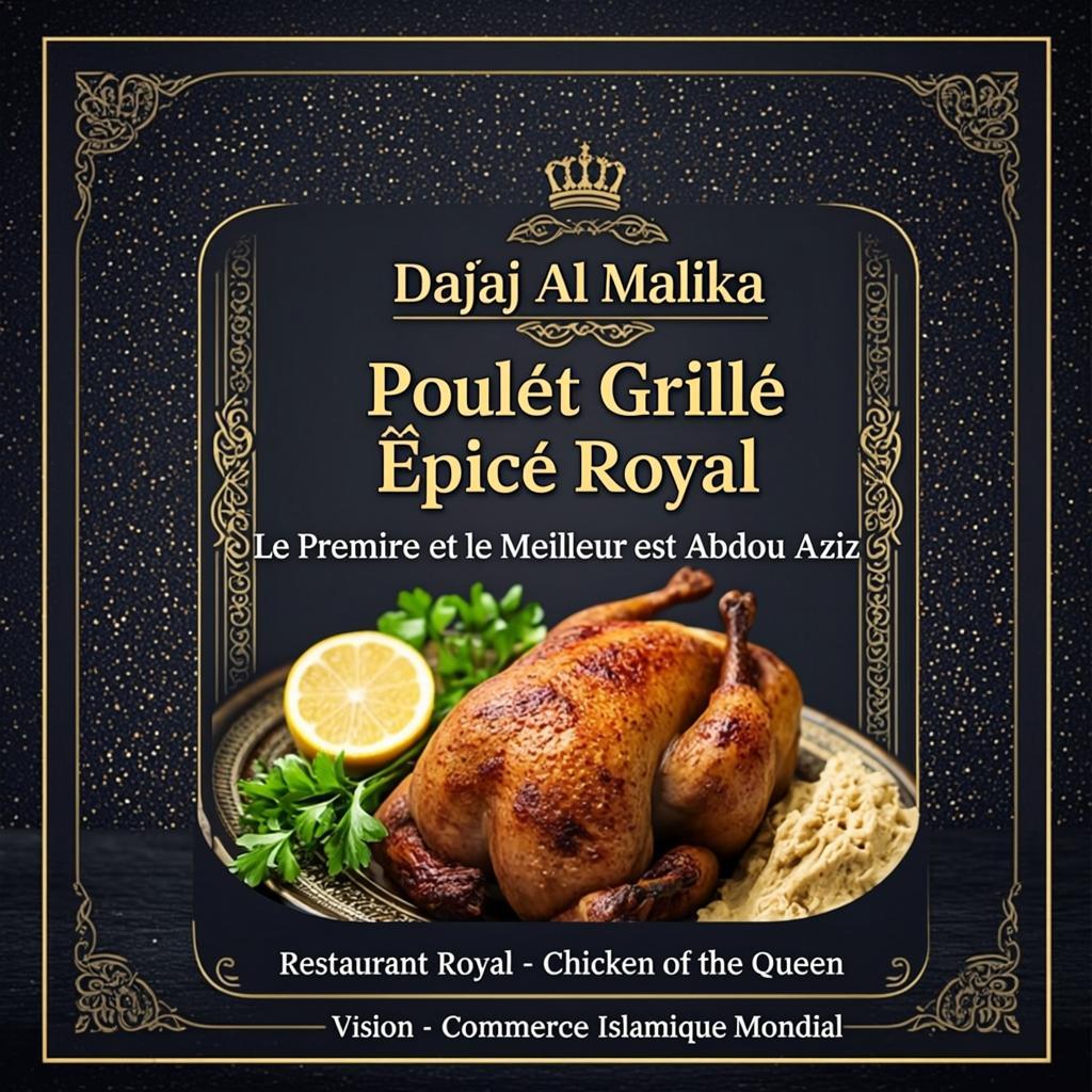 Poulet Grillé Épicé Royal