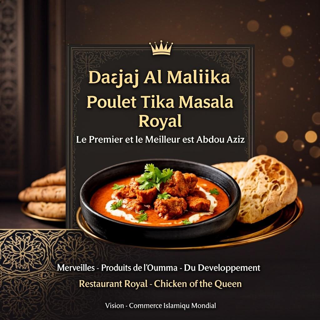 Poulet Tika Masala Royal