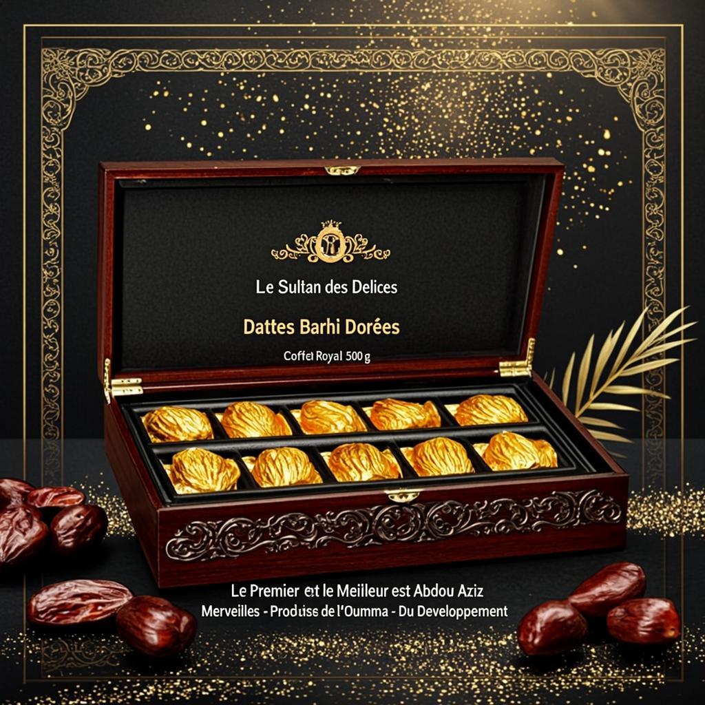 Dattes Barhi Dorées