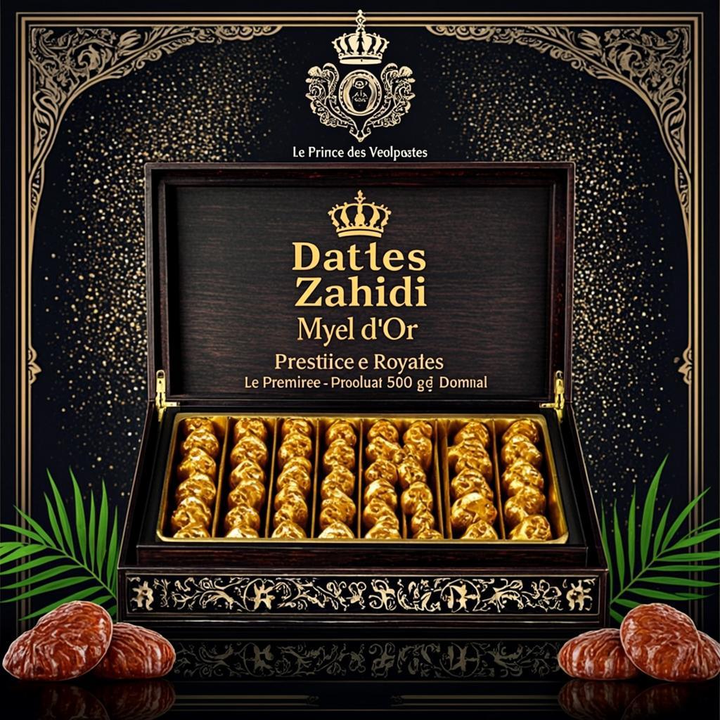 Dattes Zahidi Miel d'Or