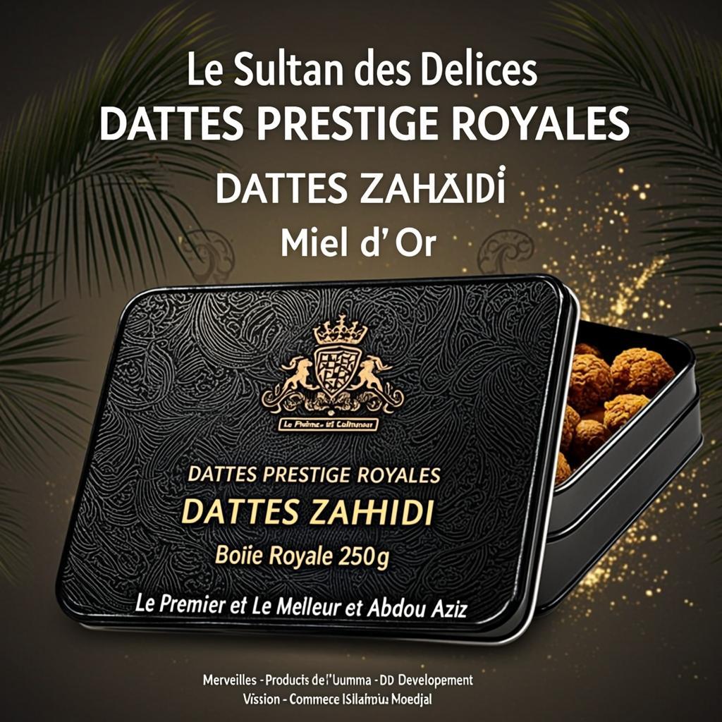 Dattes Zahidi Miel d'Or