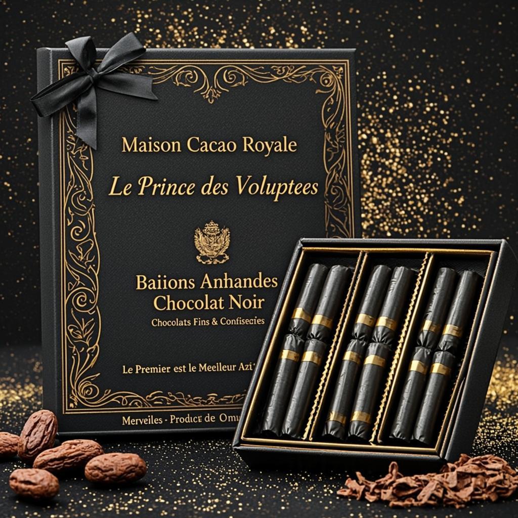 Bâtons Amandes Chocolat Noir