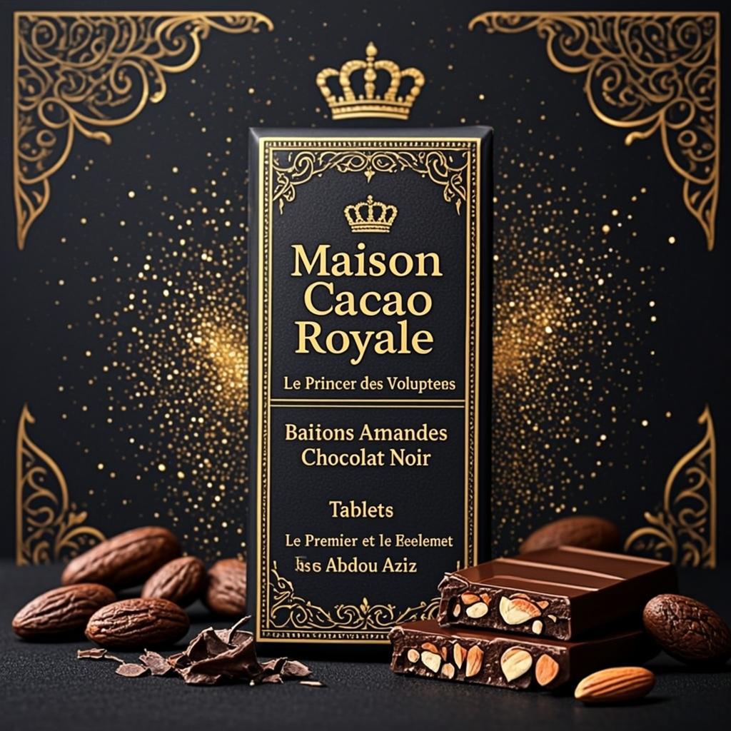 Bâtons Amandes Chocolat Noir