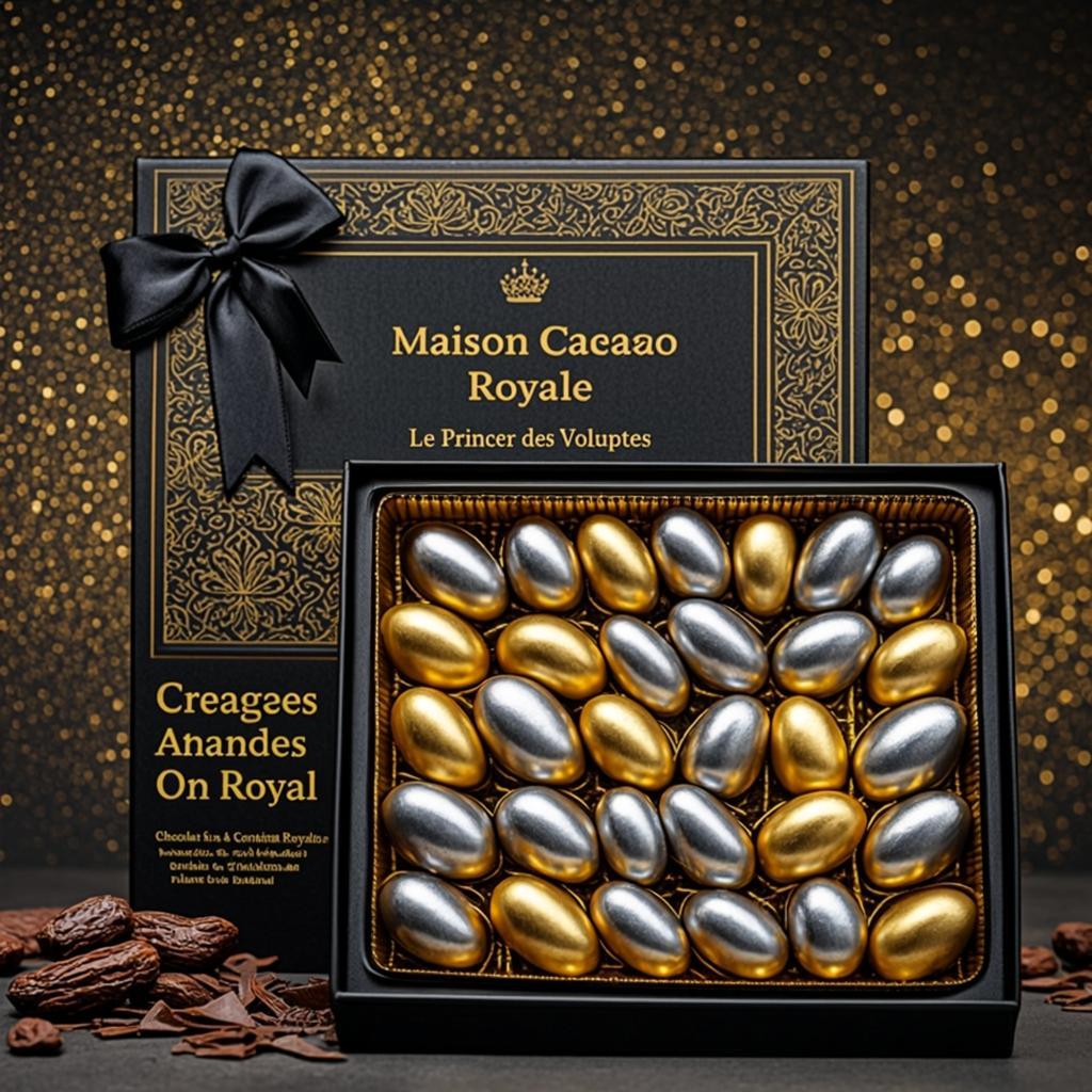 Dragées Amandes Or Royal
