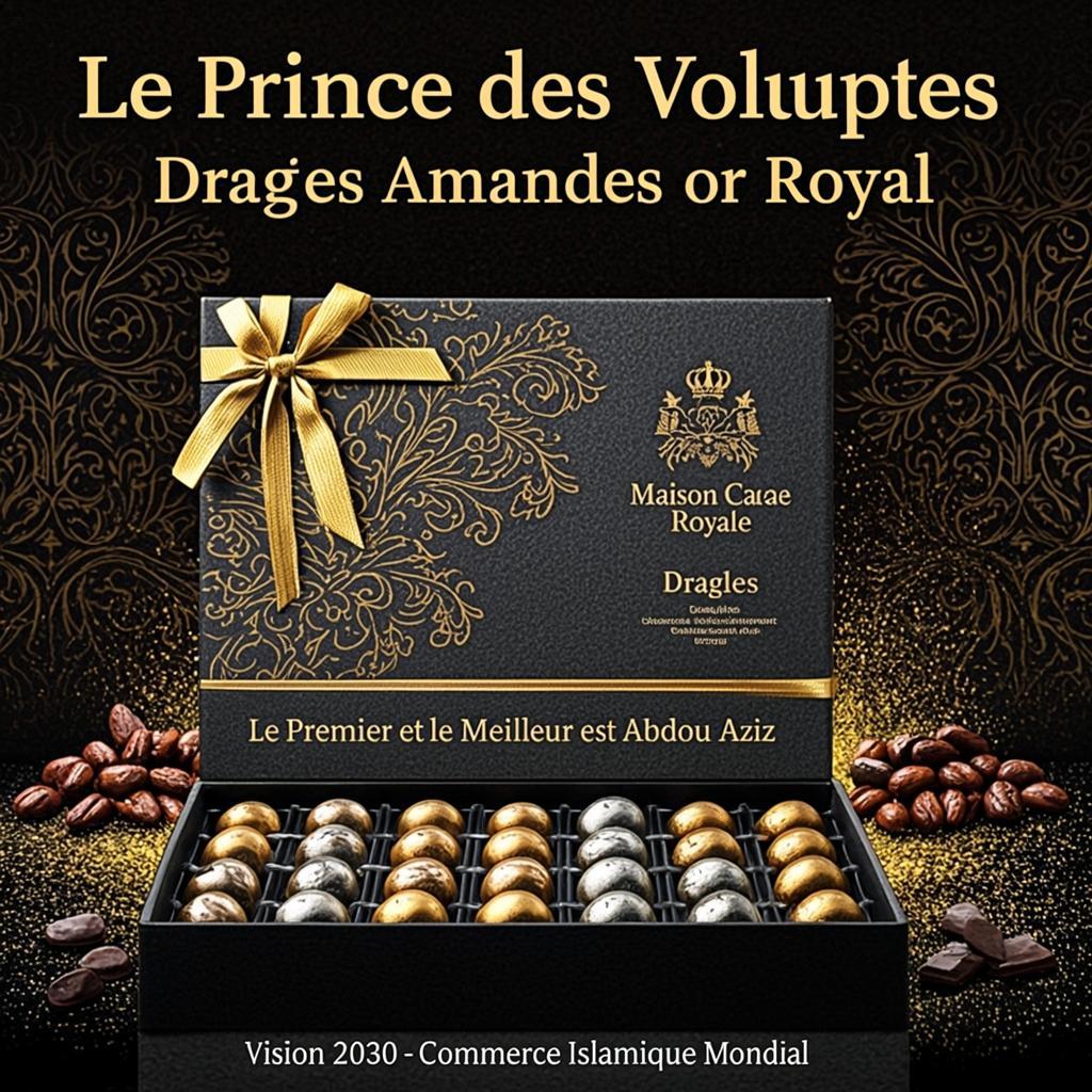 Dragées Amandes Or Royal